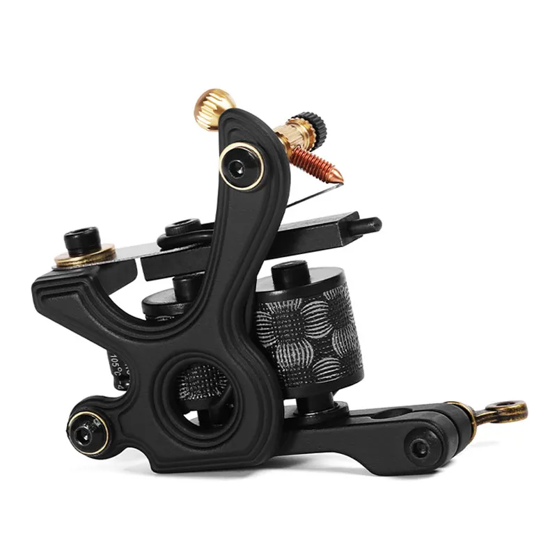 Shader per macchinetta per tatuaggi con bobine in ottone da 8 involucri