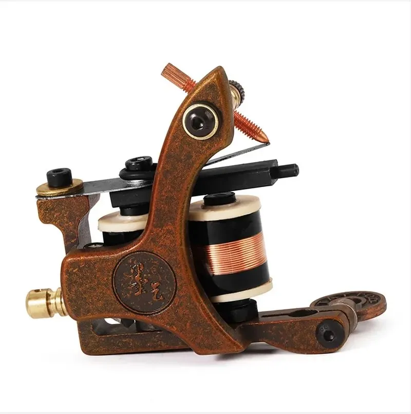 Fodera per macchina da tatuaggio a 10 bobine in rame puro