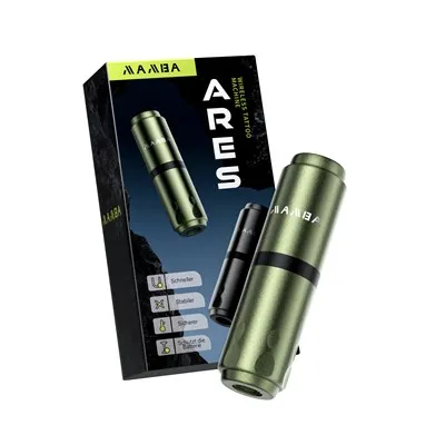Macchinetta per tatuaggi a batteria wireless Mamba Ares